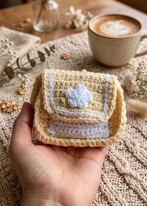 Handmade Crochet Mini Bag