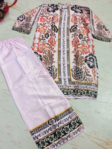 Bust 44 Beautiful Floral Print Kurta Set
