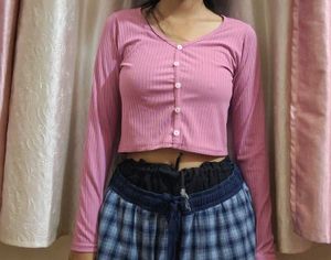 cute pink top