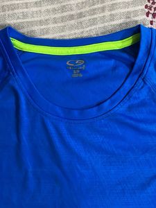 Vibrant Blue Champion Athletic T-Shirt