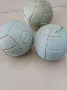 TENNEX Cricket Rubber Ball : Pack Of 3