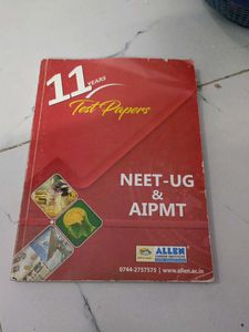 11 Years NEET-UG & AIPMT Test Papers
