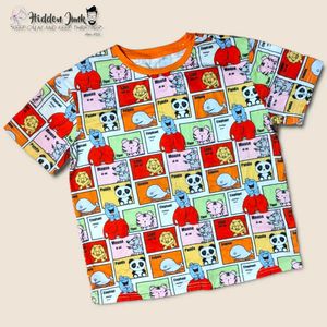 Cute Animal Print Kids T-Shirt