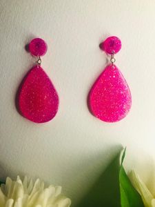 Tropical Leaf Earrings