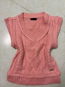 Pink Knitted Vest 🎀