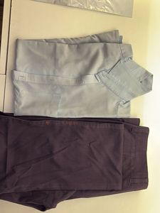 (BRAJ:373)Light Blue SHIRT AND TROUSER SIZE:32