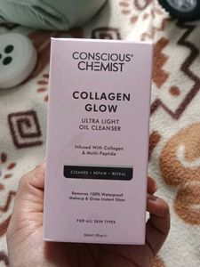 Conscious Chemist Collagen Glow Oil Cleanser