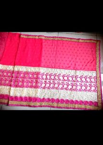 Elegant Embroidered Sari