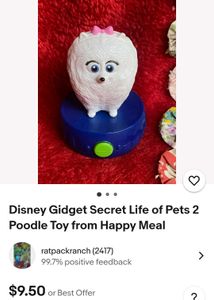 Collectible Disney Gidget Secret Life of Pets 2 To