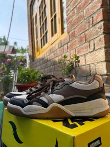 OG ZAYDN Brown, Black &amp; White Sneakers
