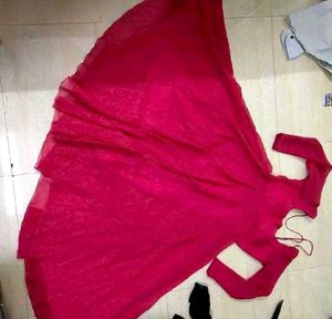 backless padded gown