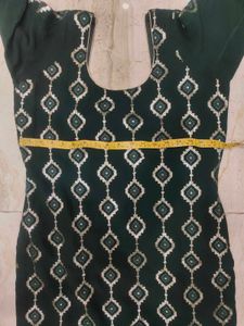 Green Ethnic kurta set