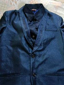 Men's Blue Ethnic Kurta Set