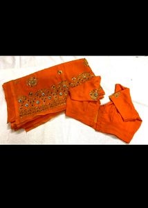 😍 Offer 😍Stone Work Saree
