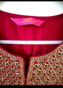 Embroidered Kurta dupatta pant set