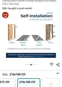 Magnetic Net Curtains