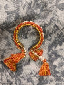 Vibrant Thread Bangles with Tassels
