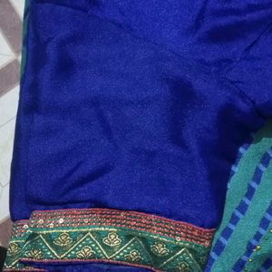 BANDHANI SAREE WITH MATCHING BLOUSE