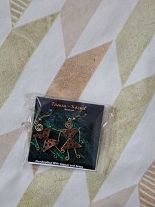 Handcrafted Copper & Brass Earrings