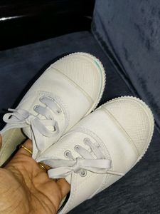 White Sneakers 👟 Size - 20.3cm