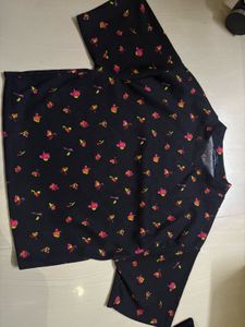 2 piece pyjama set-shorts and top