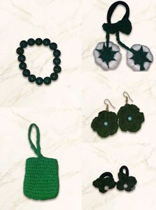 Handmade Crochet Jewelry Set
