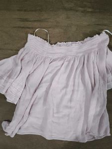 Sheer Crinkle Top