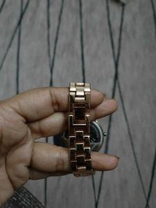 Titan Rose Gold Watch