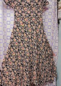 Floral Print Midi Dress