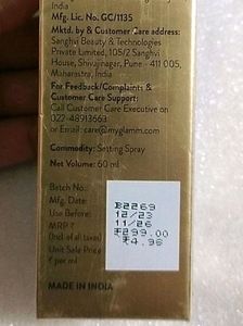 Myglamm Makeup Setting Spray ❤️💖