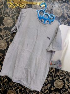 Gray Casual T-Shirt