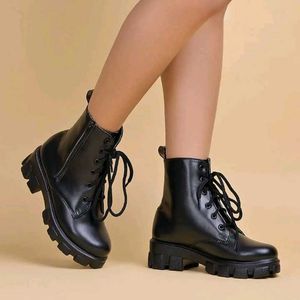 Black Combat Boots Price Drop