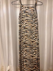Zebra Print  Dress