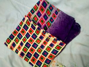 WEAVERS VILLA Women Multicoloured Striped Scarf Cum Stole