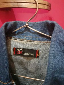 Stylish vintage Blue crop Denim Jacket