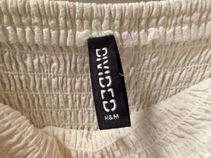 H &amp; M White summer Dress