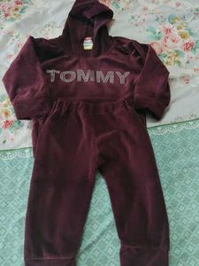 Tommy Hilfiger Velour Tracksuits Set