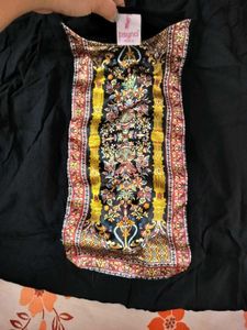 Beautiful Printed Black Kurta with work 🔥💕🖤