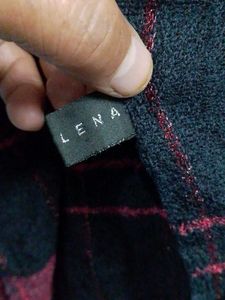 Red &amp; Black  Shawl