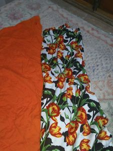 Orange Graphic night suits