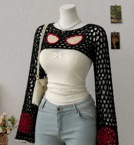 Crocheted Spiderweb Shrug