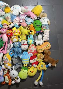 Collectible Plush Toys Bundle 4