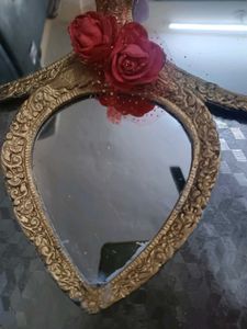 Vintage Heart Shaped Mirror Set