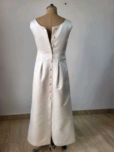 Elegant satin gown