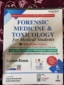 Forensic Medicine & Toxicology by Biswas