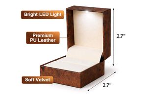 LED Light Jewelry Box