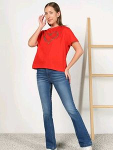 Classic Blue Flare Jeans