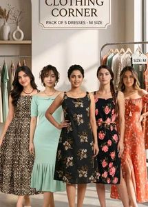 Pack of 5 Stylish Dresses