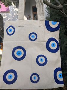 Multi Evil Eye Tote Bags