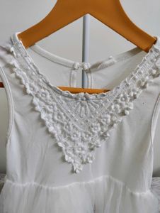 White Baby Girl Tutu Dress